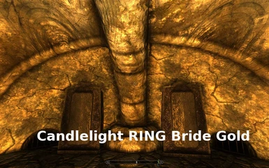 Candlelight Ring Bride Gold
