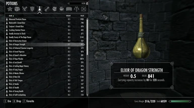 Elixir of Dragon Strenght