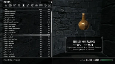 Elixir of Hope Plunder