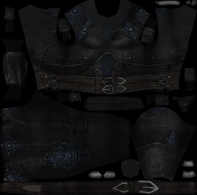Dark Brotherhood armor blue retexture