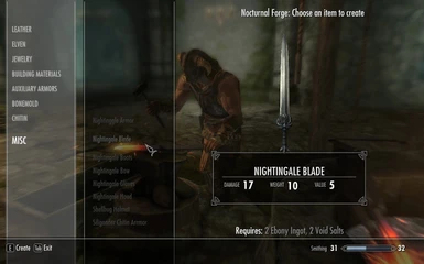 Nightingale Blade
