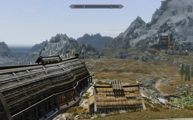 East side of the main hall looking south toward Whiterun