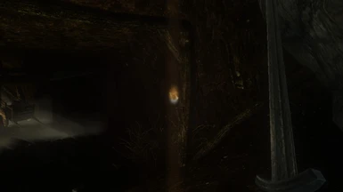 torch inside a dungeon
