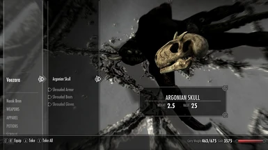 Argonian skull
