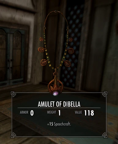 Amulet of Dibella Inven -Before-