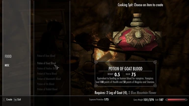 Potion of Goat Blood