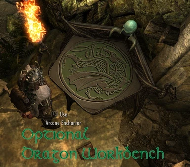 Optional - dragon carved workbench