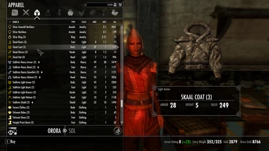 Vendor - Skaal Armor