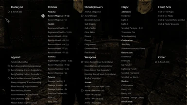Categorized and Better Sorted v1_1 Warrior example