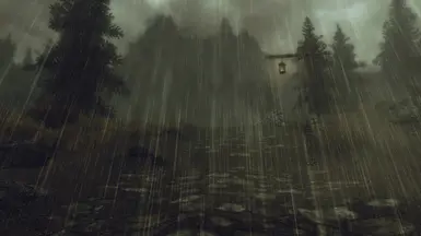 Alternative textures with grim and somber enb and heavy rain