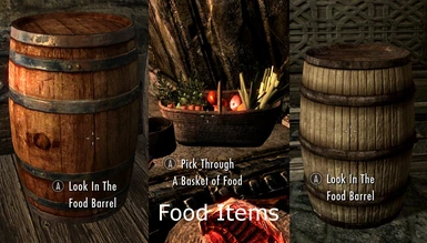 Containers for Food Items