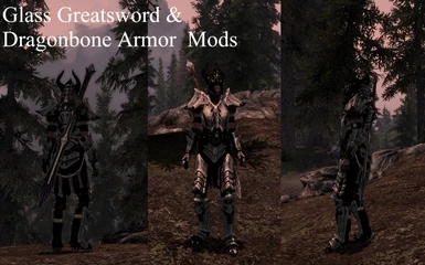 GREAT SWORD AND DRAGONBONE ARMOR