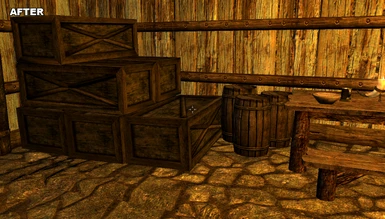 Ivarstead Shed of Animals crates After