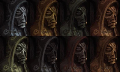 Dragon Masks Retextured