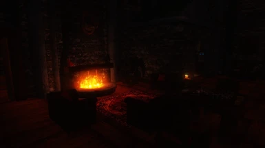 Living Room at Night