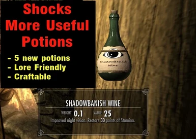 Shocks More Useful Potions