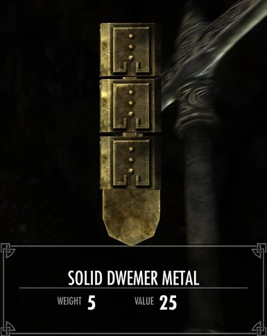 Solid Dwemer Metal