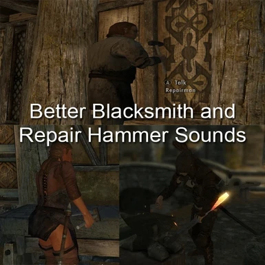 Better Blacksmith and Repair Hammer Sounds
