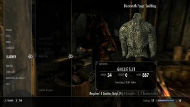 Ghillie smithing