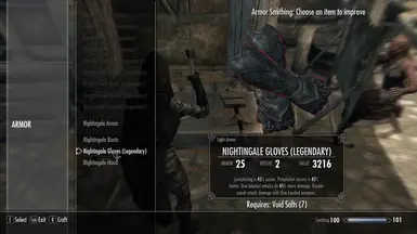 Thieves Guild and Nightingale Sleeveless Armor at Skyrim Nexus - Mods and  Community