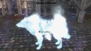 skyrim conjure familiar always a wolf