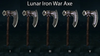 Lunar Iron War Axe