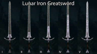 Lunar Iron Greatsword