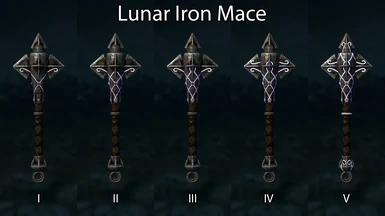 Lunar Iron Mace