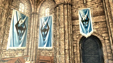 Blue Imperial Banners