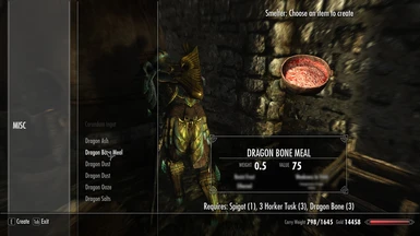 Dragon Alchemy - Dragon Bone Meal - Smelter