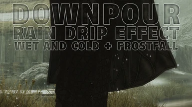 Rain Drip Effect for Wet and Cold and Frostfall