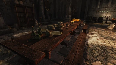 Fort Dawnguard Dining Table Cleaned