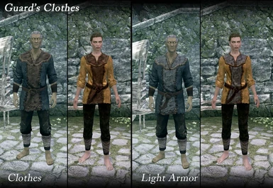 Guard's Clothes at Skyrim Nexus - Mods and Community