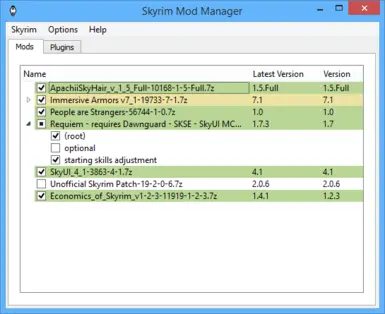 how to install skyrim mods using mod managert