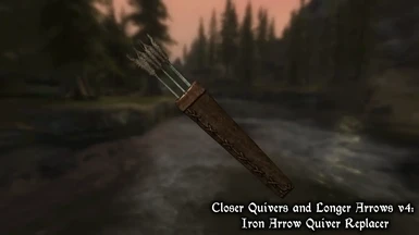Closer Quivers and Longer Arrows v4 - Iron Arrow Quiver Replacer