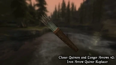 Closer Quivers and Longer Arrows v2 - Iron Arrow Quiver Replacer - Smaller Quivers