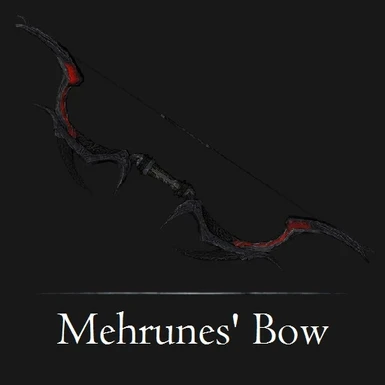Mehrunes' Bow