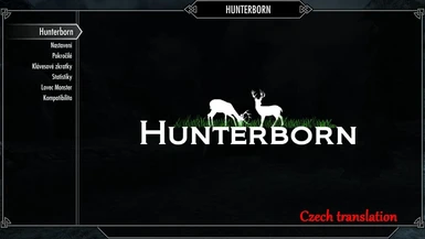 Hunterborn - Czech translation