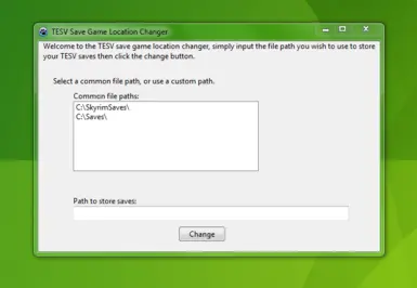 Skyrim Game Save Location Changer