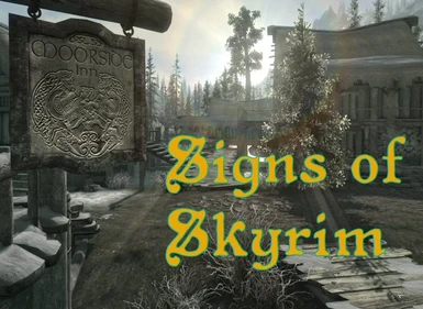 Signs of Skyrim