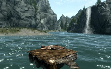 Ergnir Half-Elven says thanks for the lovely lake