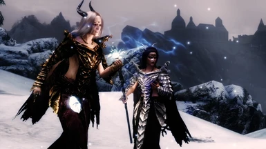 Byrgith and Rannweig - dragon priestesses followers