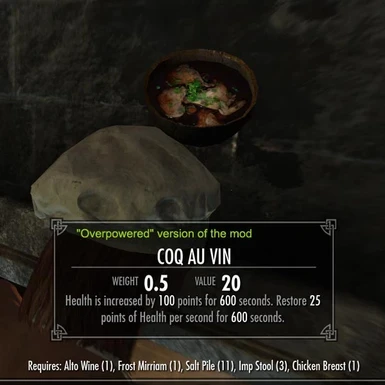 Overpowered Coq Au Vin