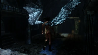 Lady of Death Armour and Nephilim wings