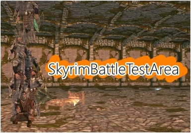 Skyrim Battle Test Area