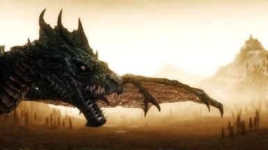 Skyrim Realistic Texture Overhaul dragons 4-8K - DELETED