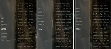 Crafting Menu