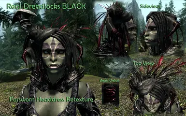 Real Dreadlocks BLACK