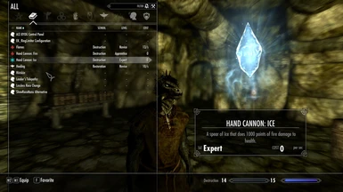 Hand Cannon - Ice - Spell