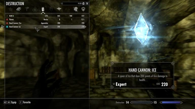 Hand Cannon - Ice - Spell B